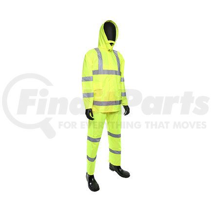 West Chester 4033/6XL Rain Suit - 6XL, Hi-Vis Yellow - (Each)