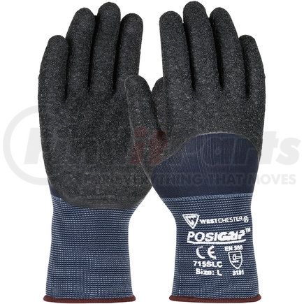 West Chester 715SLC/M PosiGrip® Work Gloves - Medium, Blue - (Pair)