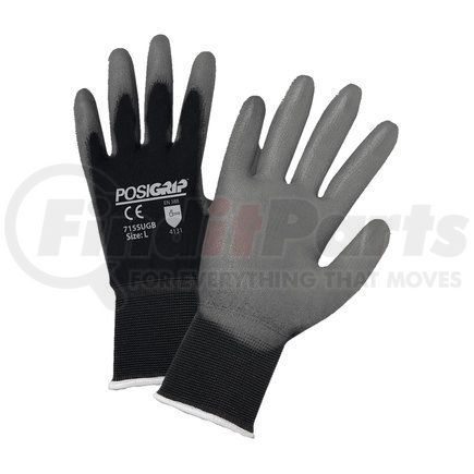 West Chester 715SUGB/XS PosiGrip® Work Gloves - XS, Black - (Pair)