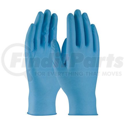 QRP 8BQF09M Qualatrile® Disposable Gloves - Medium, Blue - (Case / 500 Gloves)