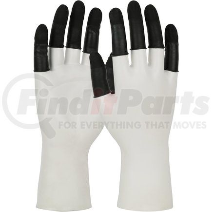 QRP 8CS Qualatex® Finger Cots - Small, Black - (Case/14,400)