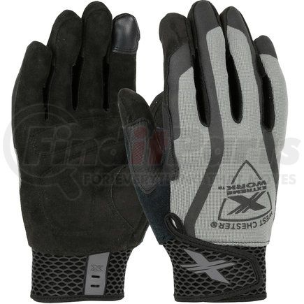 West Chester 89301/M Extreme Work® Multi-PleX™ Work Gloves - Medium, Gray - (Pair)