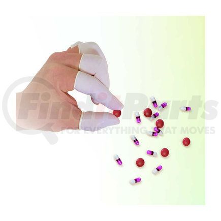 QRP 9JS Qualatrile® Finger Cots - Small, White - (Case/14,400)