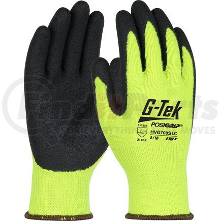 West Chester HVG700SLC/M PosiGrip® Work Gloves - Medium, Hi-Vis Yellow - (Pair)
