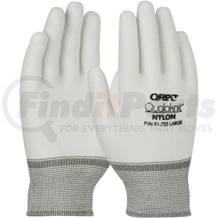 QRP 91-722 Qualaknit® Work Gloves - Medium, White - (Case/ 240 Pair)