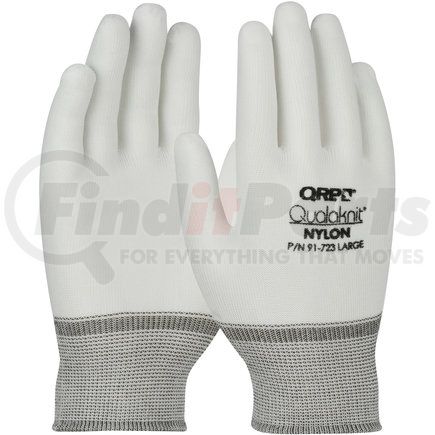 QRP 91-723 Qualaknit® Work Gloves - Large, White - (Case/ 240 Pair)
