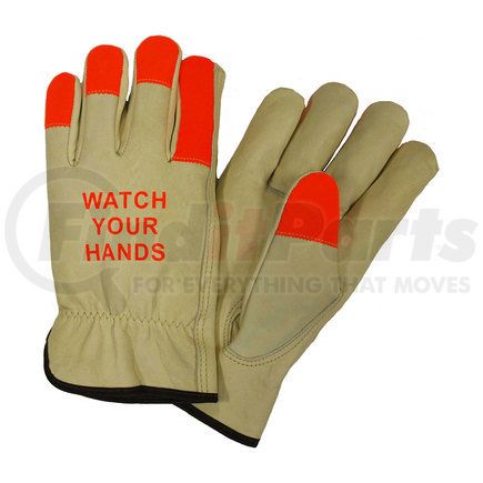 West Chester 990KOT/L Riding Gloves - Large, Natural - (Pair)