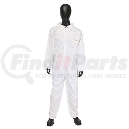 West Chester C3800/XXXXXL Posi-Wear® M3™ Coveralls - 5XL, White - (Case/25)