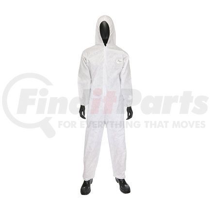 West Chester C3806/XXXXL Posi-Wear® M3™ Coveralls - 4XL, White - (Case/25)