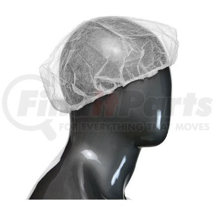 West Chester UB-18-1000 Bouffant Cap - 18", White - (Case/1000)