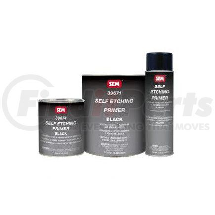 1 Quart SEM Self Etching Primer Paint Gray 39684 - Auto Rust