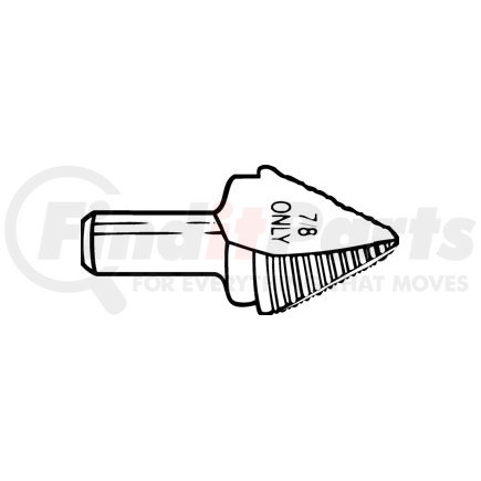 Irwin 10311 #11 High Speed Steel Fractional Self-Starting Drill Bit, 7/8"