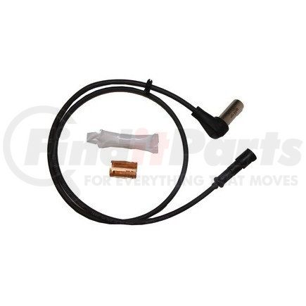 Newstar S-22909 ABS Wheel Speed Sensor - 36 Inch Length, 90 Degree Head, Black Cannon Connector