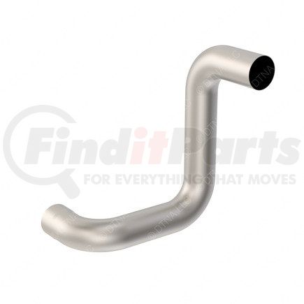 Freightliner 04-20845-000 Exhaust Muffler Pipe - Left Side, Aluminized Steel