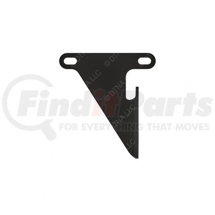 Freightliner 04-20965-000 Exhaust Bracket - Steel, Black, 0.17 in. THK