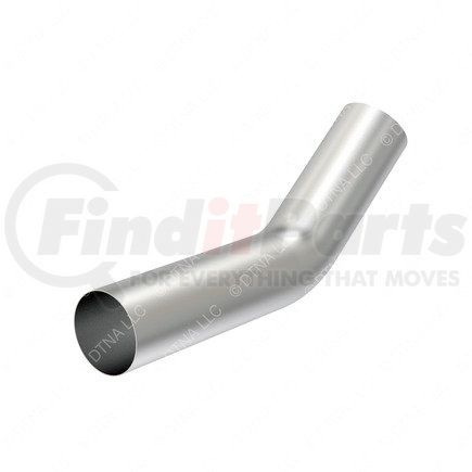 Freightliner 04-17131-001 Exhaust Pipe - 5 in., Outside Diameter, 40 Deg, Aluminum/Steel, 650