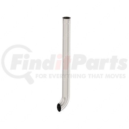 Freightliner 04-31803-311 Exhaust Stack Pipe - Curved Stack, Fm, 5 Inch, Polished, Stainless Steel