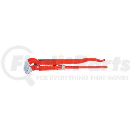 Knipex 8330015 Pipe Wrench Slim S-Type Serrated Jaw, 17" Length