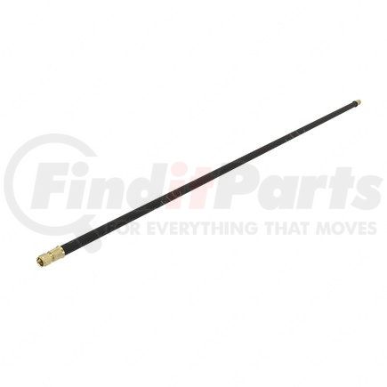 Freightliner 12-20822-079 Multi-Purpose Hose - #6, Fiber Braided, (2)SAE, 45 Swivel End