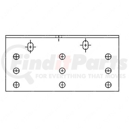 Freightliner 1515215001 Frame Rail Gusset