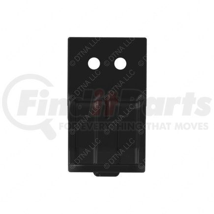 FREIGHTLINER 17-14706-000 - hood guide - nylon, black, 2.83 in. x 5.15 in. | guide - hood, rear