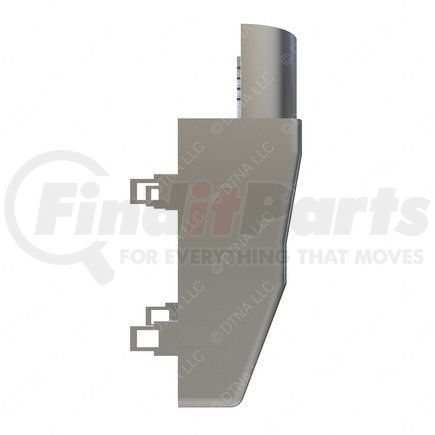 Freightliner 23-13154-608 Back Shell - Strain Relief, Black 25Mm Right Hand Exit