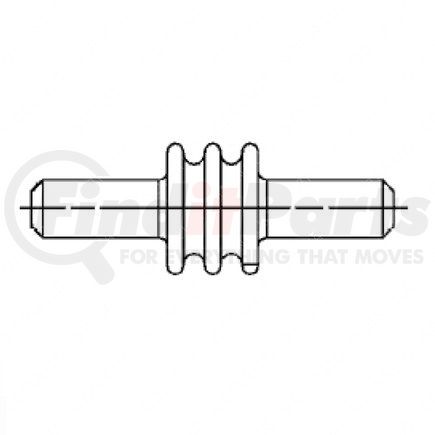 Freightliner 23-13218-000 Multi-Purpose Seal - Cavity Plug, Mdk3P, Mp150S, Dk