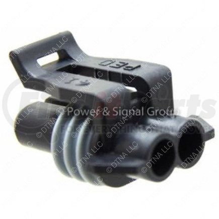 Freightliner 23-13142-202 Plug - 2 Cavity, Mp150S, Pac12186685, Black