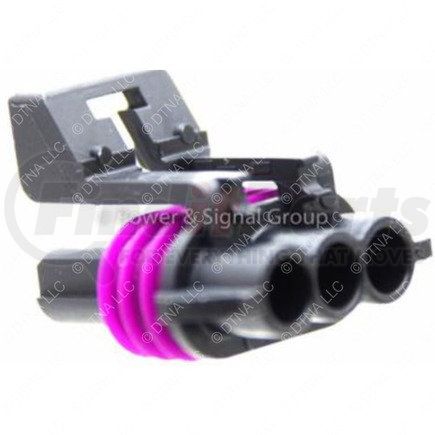 Freightliner 23-13142-303 Plug - 3 Cavity, Mp150S, Pac12110293, Black