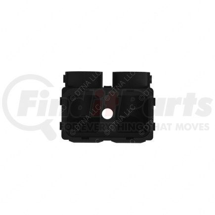 Freightliner 23-13303-616 Backshell - Strain Relief, Black, 90 Degree, 60 Cavity
