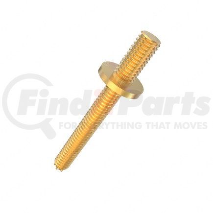FREIGHTLINER 23-12499-002 - stud - steel | stud - double end with collar, 1/4-20, 9/32-16