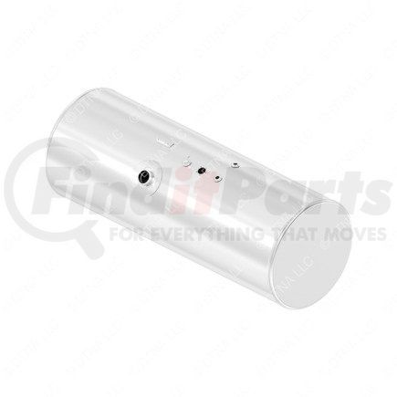 Freightliner a0335555184 Fuel Tank - 23 In, 70 Gal, Aluminum, Polished, Left Hand