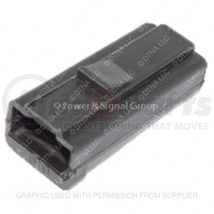 Freightliner 23-13145-101 Plug - 1 Cavity, 56, Pac02977253, Black