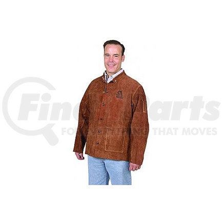 Steiner 9215-L Brown Leather Weld Jacket, Lg