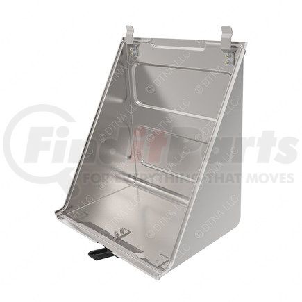 Freightliner A06-38998-000 Battery Box Cover - Stainless Steel, 2 Battery (Sterling L8501)