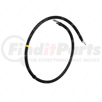 Freightliner a0667394100 Battery Cable - Negative, 4/0, With Yellow Tape, Starter Or Ground General Purpose Ground Rubber