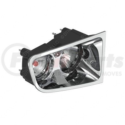 Freightliner a0688613007 Headlamp - Chrome Bezel, Right Hand Side (RH)