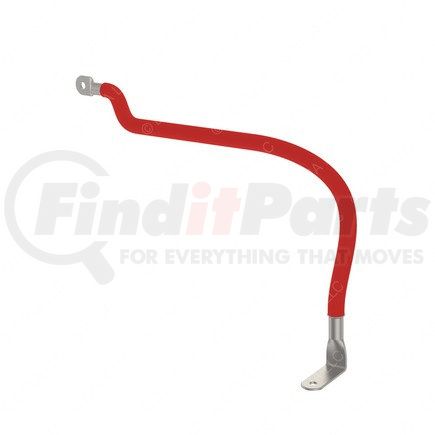 Freightliner A06-93174-116 Battery Cable - Positive, 4/0, U Cable Battery