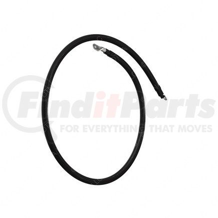 Freightliner A06-93615-090 Battery Cable - Negative, 1 Gauge, 1/2 X 5/16