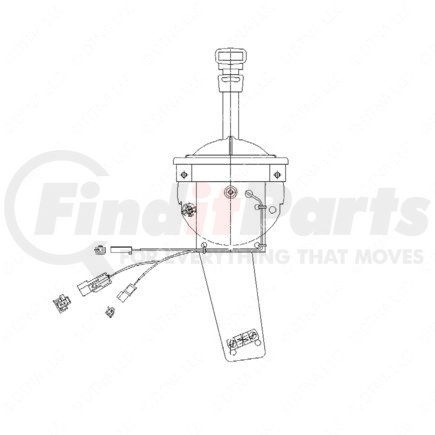 Freightliner A07-15091-001 Manual Transmission Shifter Assembly