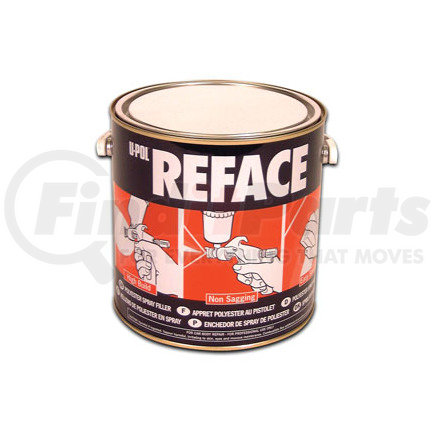 U-POL Products UP0733 Reface - Polyester Spray Filler, White, 5lbs