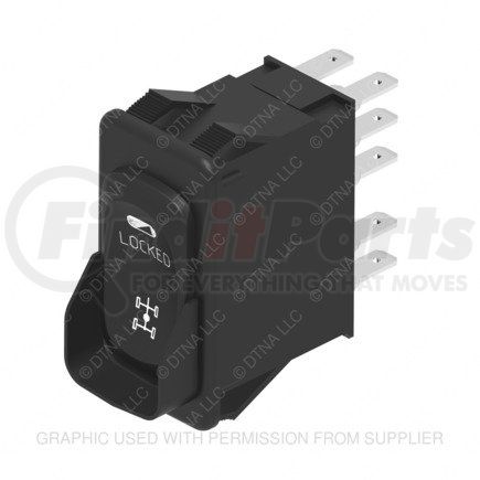 Freightliner A06-37217-030 Rocker Switch - Guarded, Inter Axle