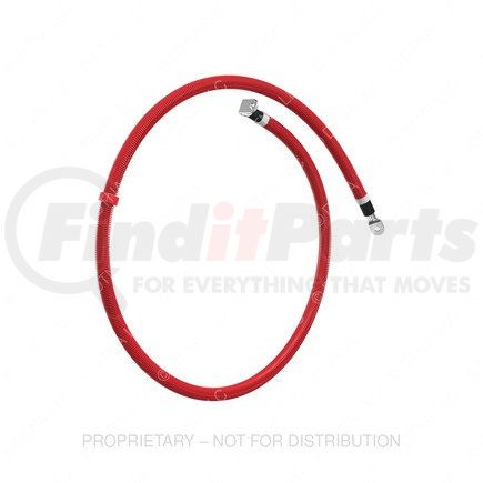 Freightliner A06-93715-116 Battery Cable - Positive, 4/0, Long 90, 1/2 X 3/8