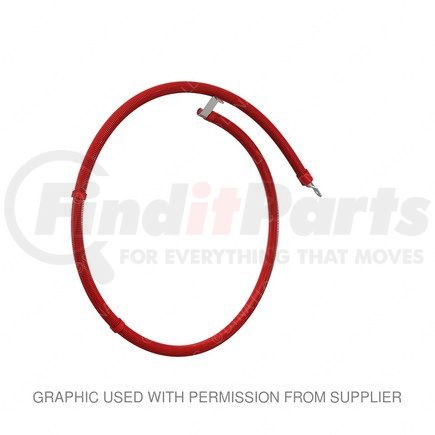 Freightliner A06-89424-014 Battery Cable - Positive, 4/0, 3/8 X 5/16