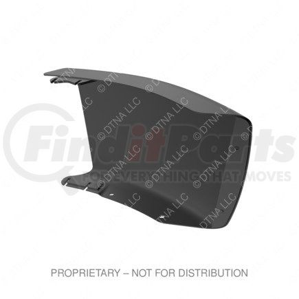 Freightliner a2127811009 Bumper Assembly - End, Steel, Right Hand, Short, Prime