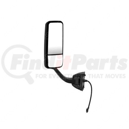 Freightliner A22-61257-011 Door Mirror - Assembly, Rearview, Outer, Main, Bright, Right Hand