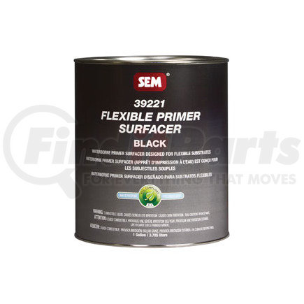SEM Products 39221 FLEX PRIMER/SURF BLK, GL