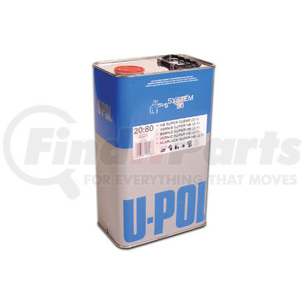 U-POL Products UP2802 HS SUPER CLEAR, 5L