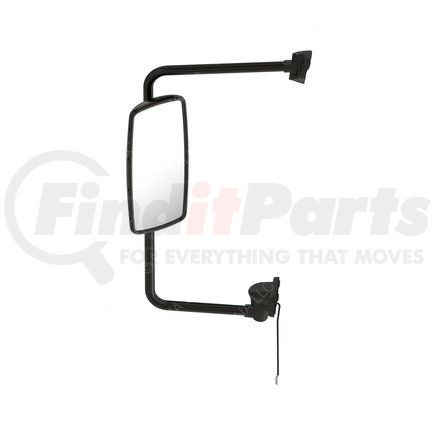 Freightliner A22-73310-000 Door Mirror - Assembly, Rearview, Outer, Primary, Cummins, Black, Left Hand
