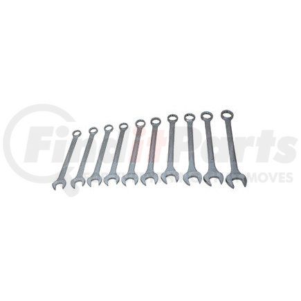 ATD Tools 1010 10 Pc. 12-Point SAE Jumbo Raised Panel Combination Wrench Set